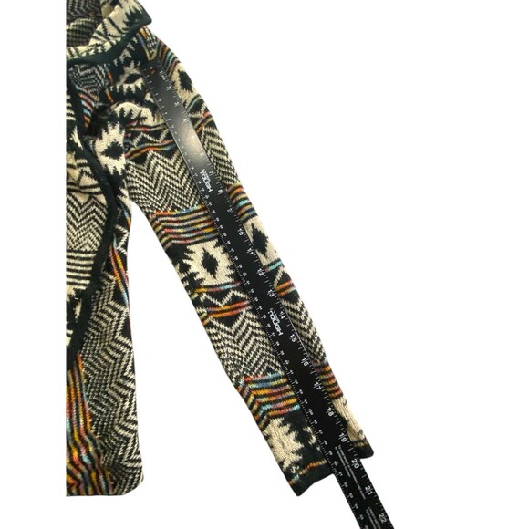 Xhilaration Open Front Aztec Sweater Waterfall Cardigan Tribal Size XL/XXL - Picture 8 of 11